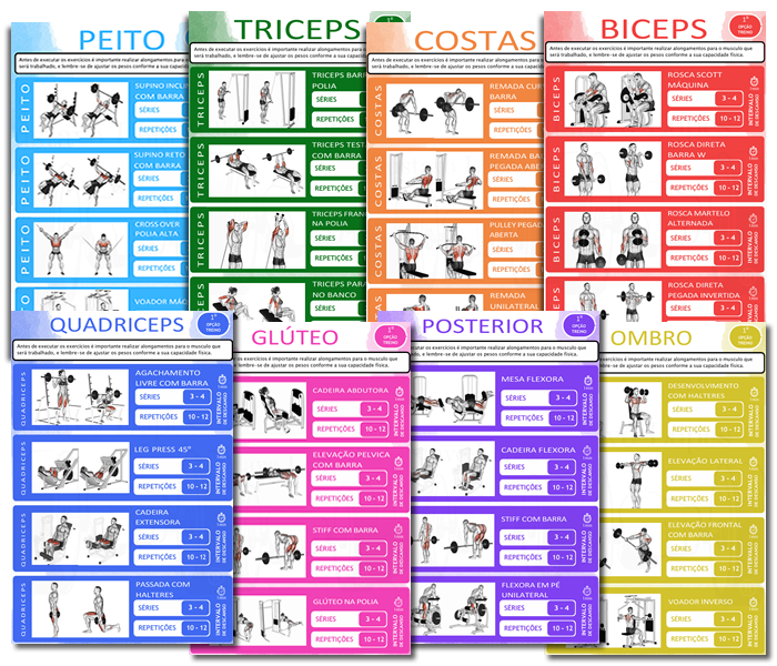 Exemplo das Planilhas